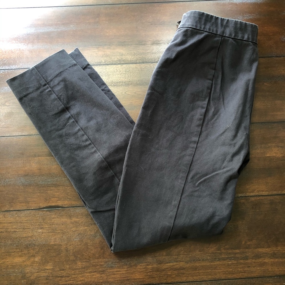 Everlane Side Zip High Rise Pant, Black, Sz 6 - Picture 12 of 13